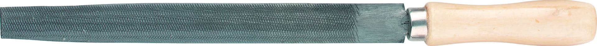 Poluokrugla turpija 250mm, sa drvenom drškom Sibrtex 16329