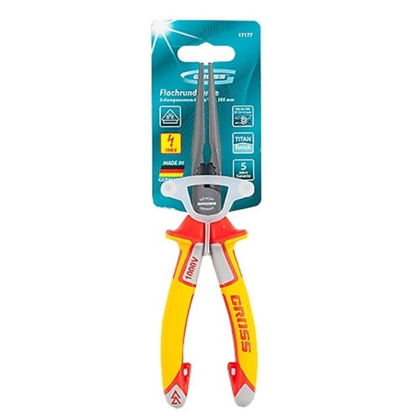 Špicasta klešta 205mm , izolovana na 1000V Gross 17177 - slika 2