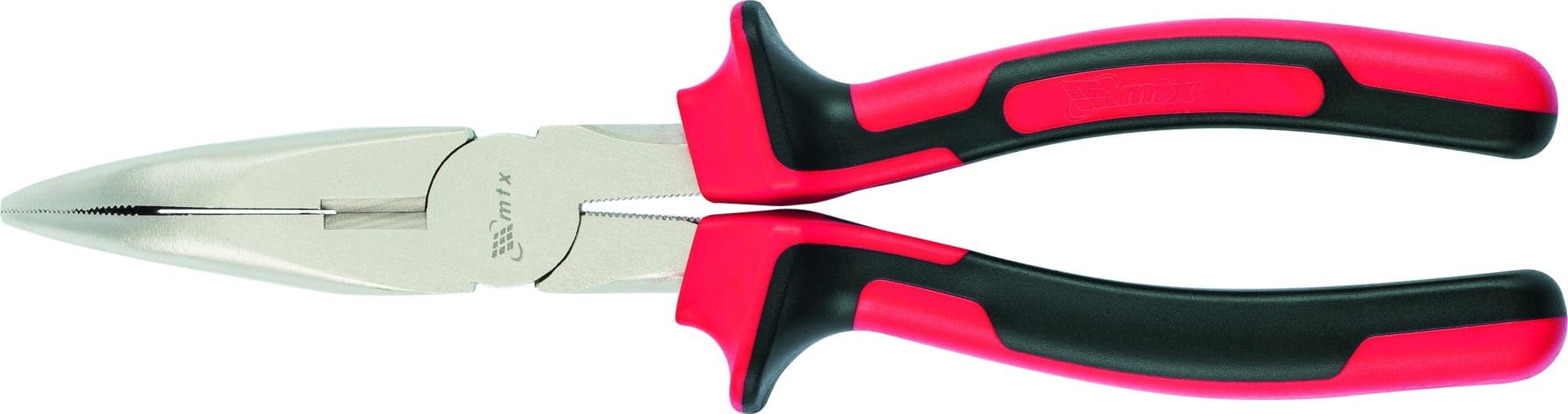 Špicasta - zakrivljena klešta 200mm , niklovana MTX 174249