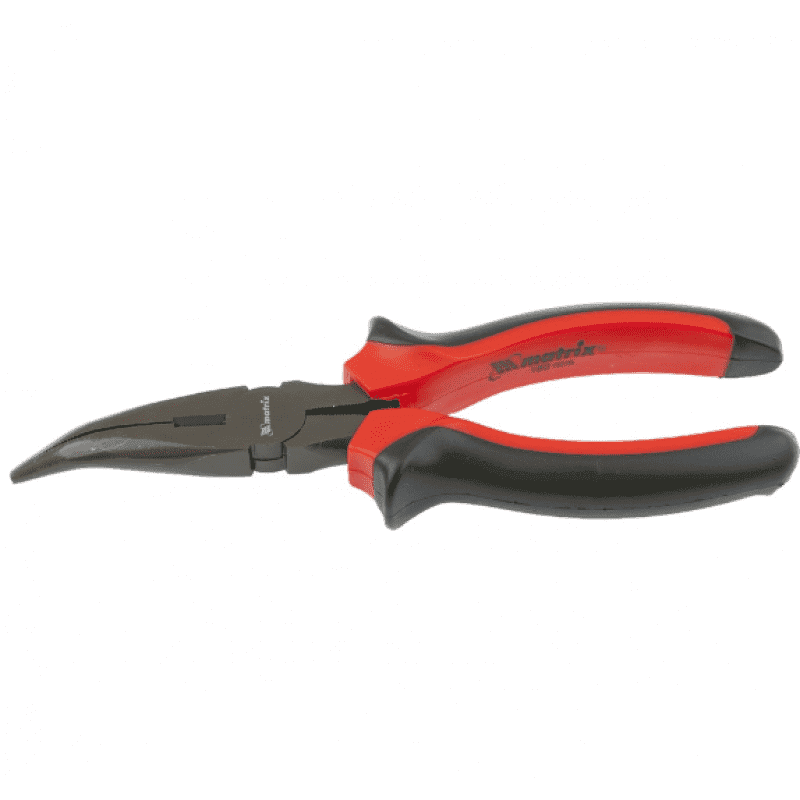 Niklovana špicasta - zakrivljena klešta 160mm MTX 174589