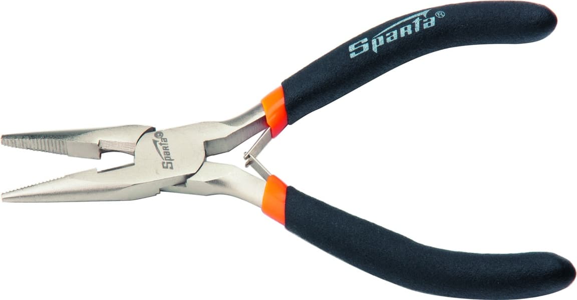 Niklovana špicasta klešta 130mm , Mini line , sa automatskim otključavanjem Sparta 17820