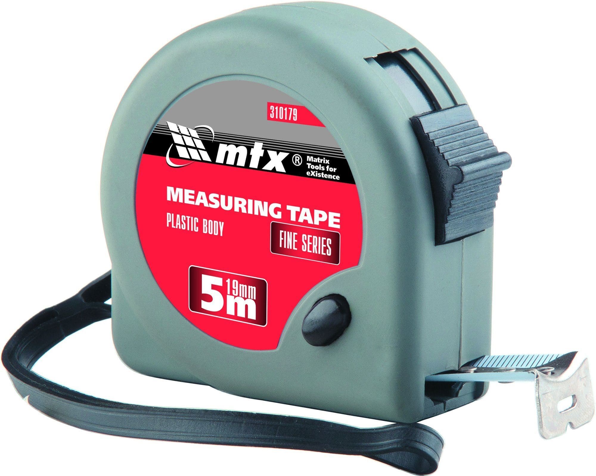 Plastični metar 5m, 19mm širine MTX 310179