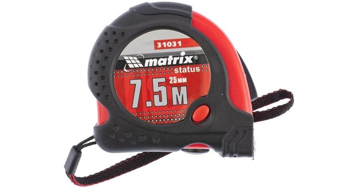 Metar 7.5m, sa gumenim kućištem, širine 25mm MTX 310319