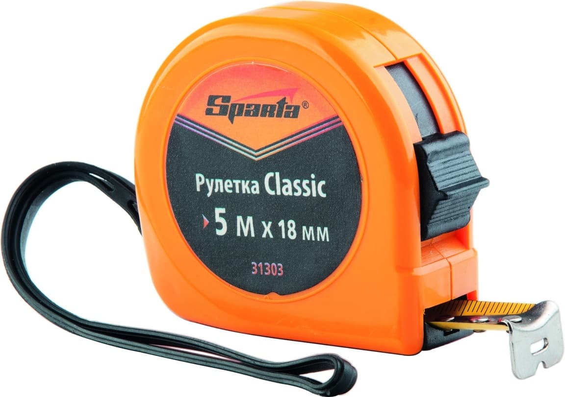 Plastični metar 5m, 18mm širine Sparta 31303