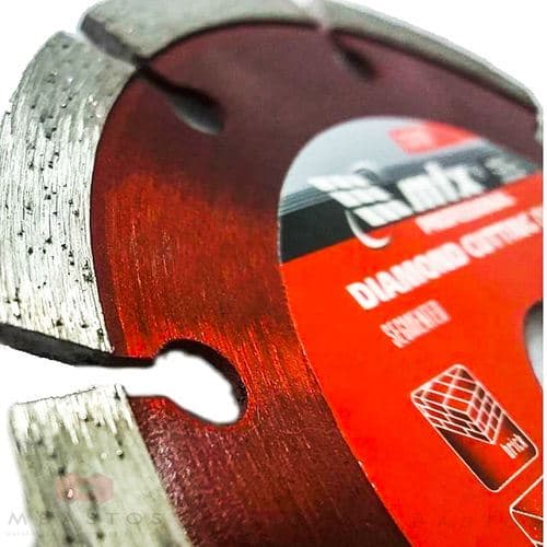 Dijamantska segmentna rezna ploča 115mm x 22,2mm, za suvo sečenje MTX 731729 - slika 2