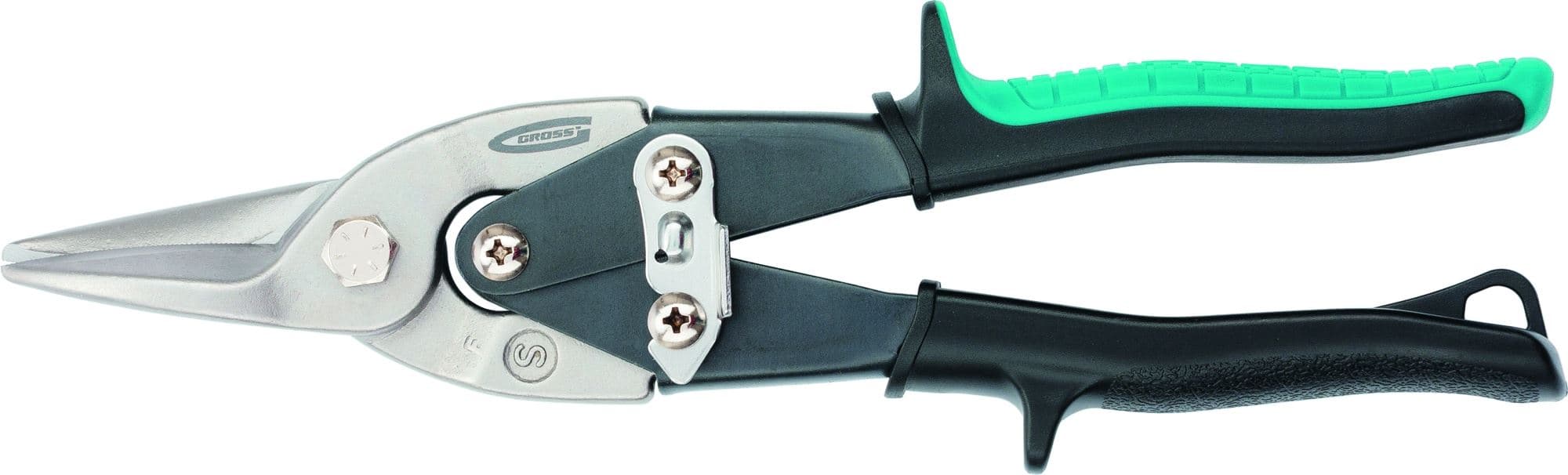 Makaze za lim prave 250mm, sa dvokomponentnom drškom Gross 78325