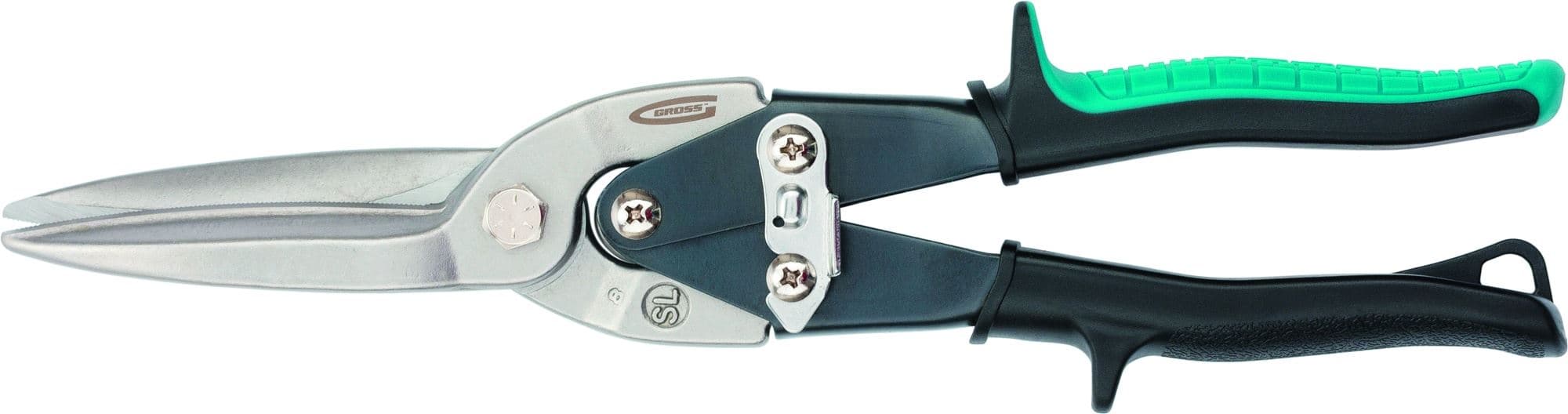 Makaze za lim prave 270mm, sa dvokomponentnom drškom Gross 78329