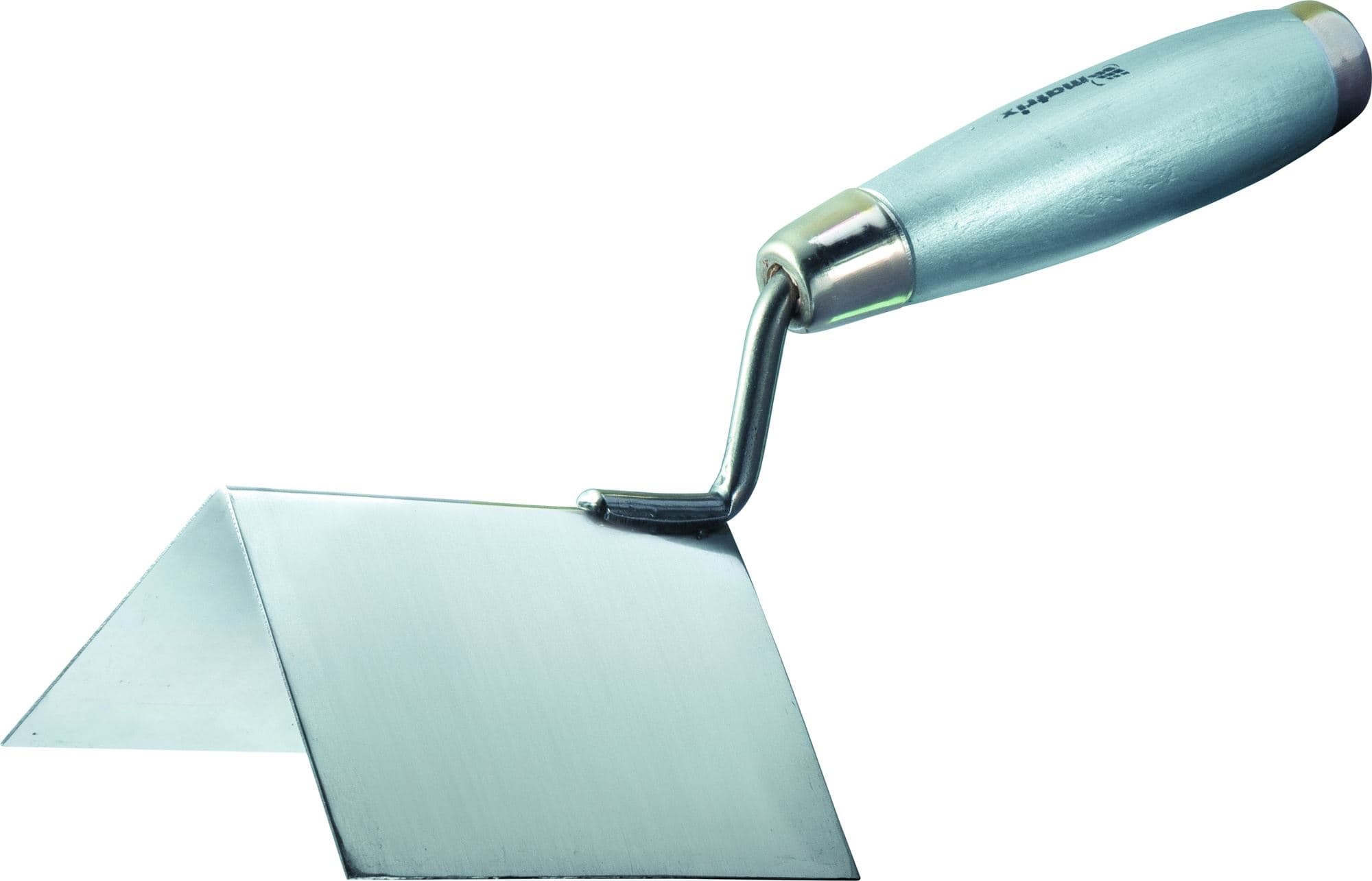 Mistrija za spoljne uglove 110 x 75 x 75 mm , sa drvenom drškom MTX 863149