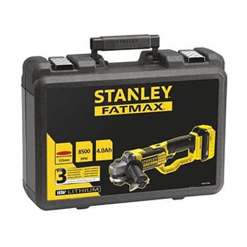 Akumulatorska ugaona brusilica Stanley FMC761M2 , FatMax , 125mm, 2x4.0Ah - slika 7