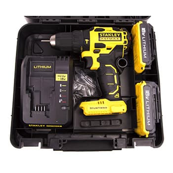 Stanley akumulatorska udarna bušilica odvijač FatMax 18V Brushless FMC627D2T - slika 7