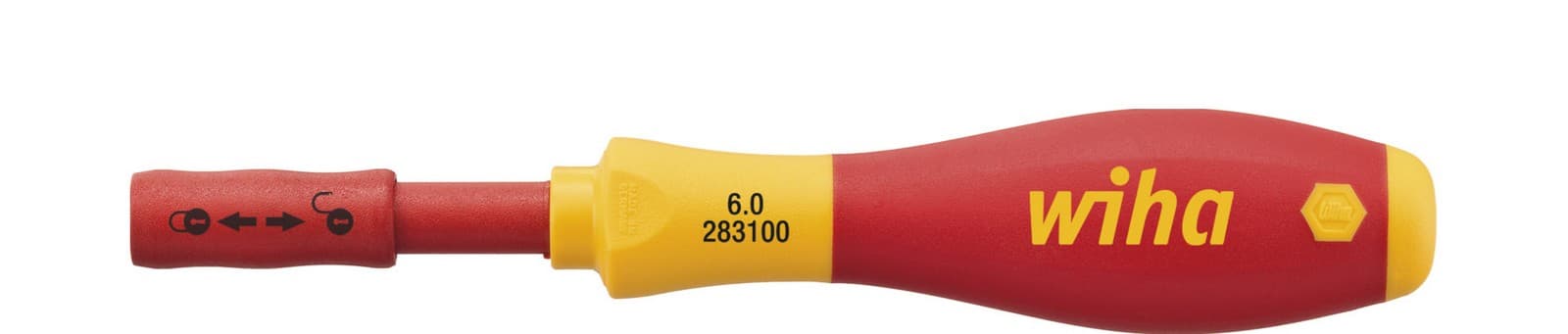 Wiha 34577 odvijač za izmenjive nastavke, 6mm, SoftFinish®