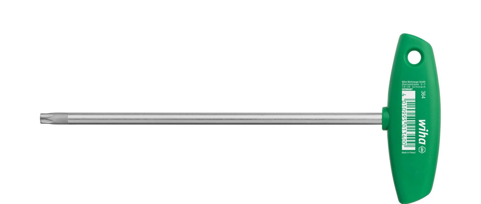 Wiha 01329 imbus sa T ručkom Torx®, mat hromirani, T10, 126mm
