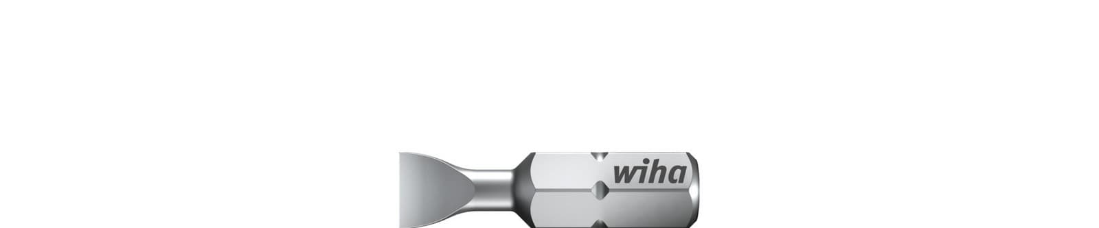 Wiha 01626 Bit Standard 25 mm, SL 1 6.5 mm - slika 2