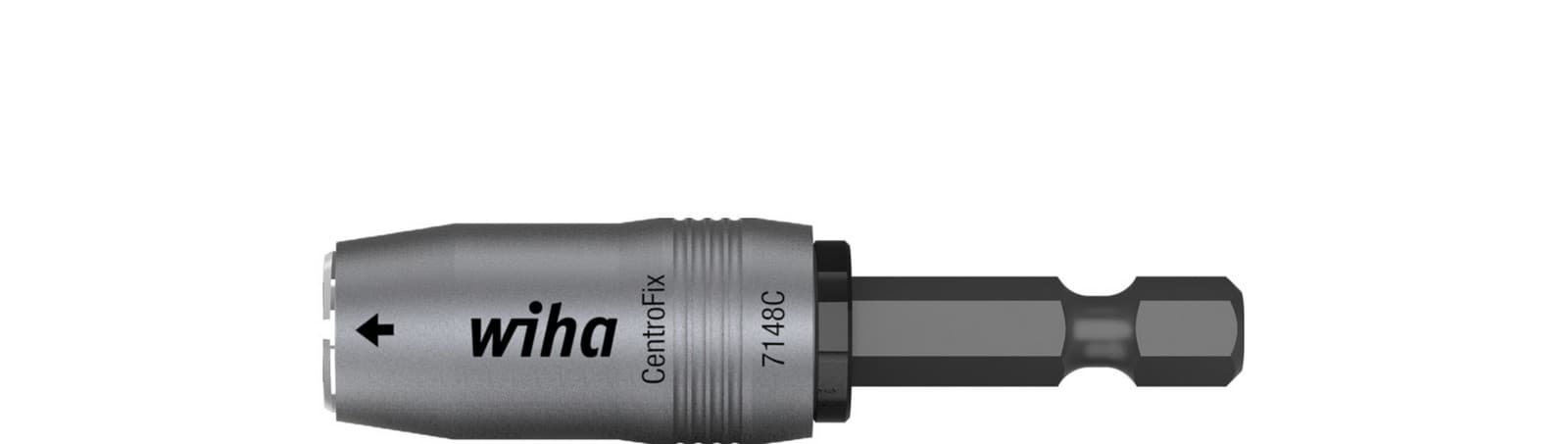 Wiha 39133 Držač bitova CentroFix Force, mehaničko zaključavanje 1/4", magnetni - slika 3