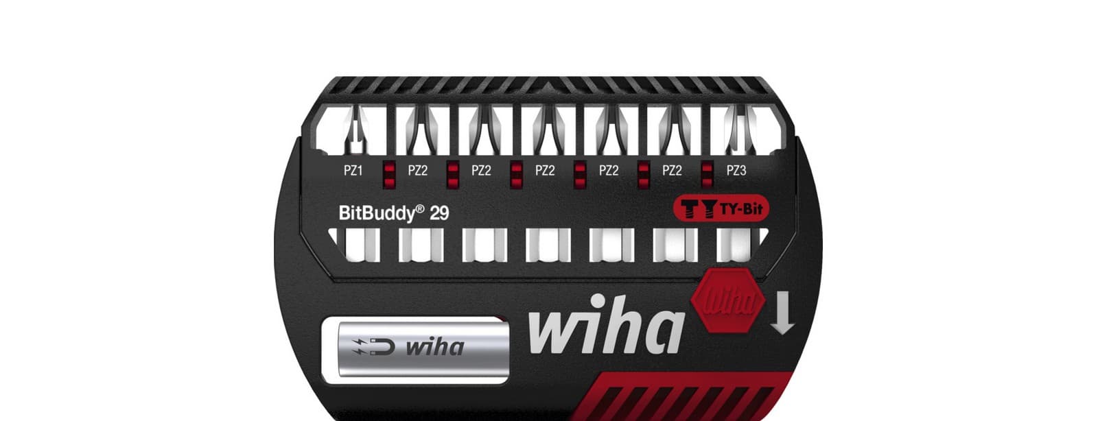 Wiha 42098 BitBuddy® TY set bitova, 29 mm Pozidriv 1/4" 9 delova - slika 11