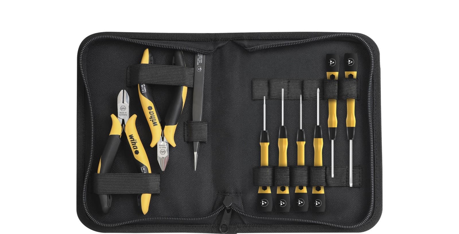 Wiha 43994 set alata ESD, 10 delova, sa torbom