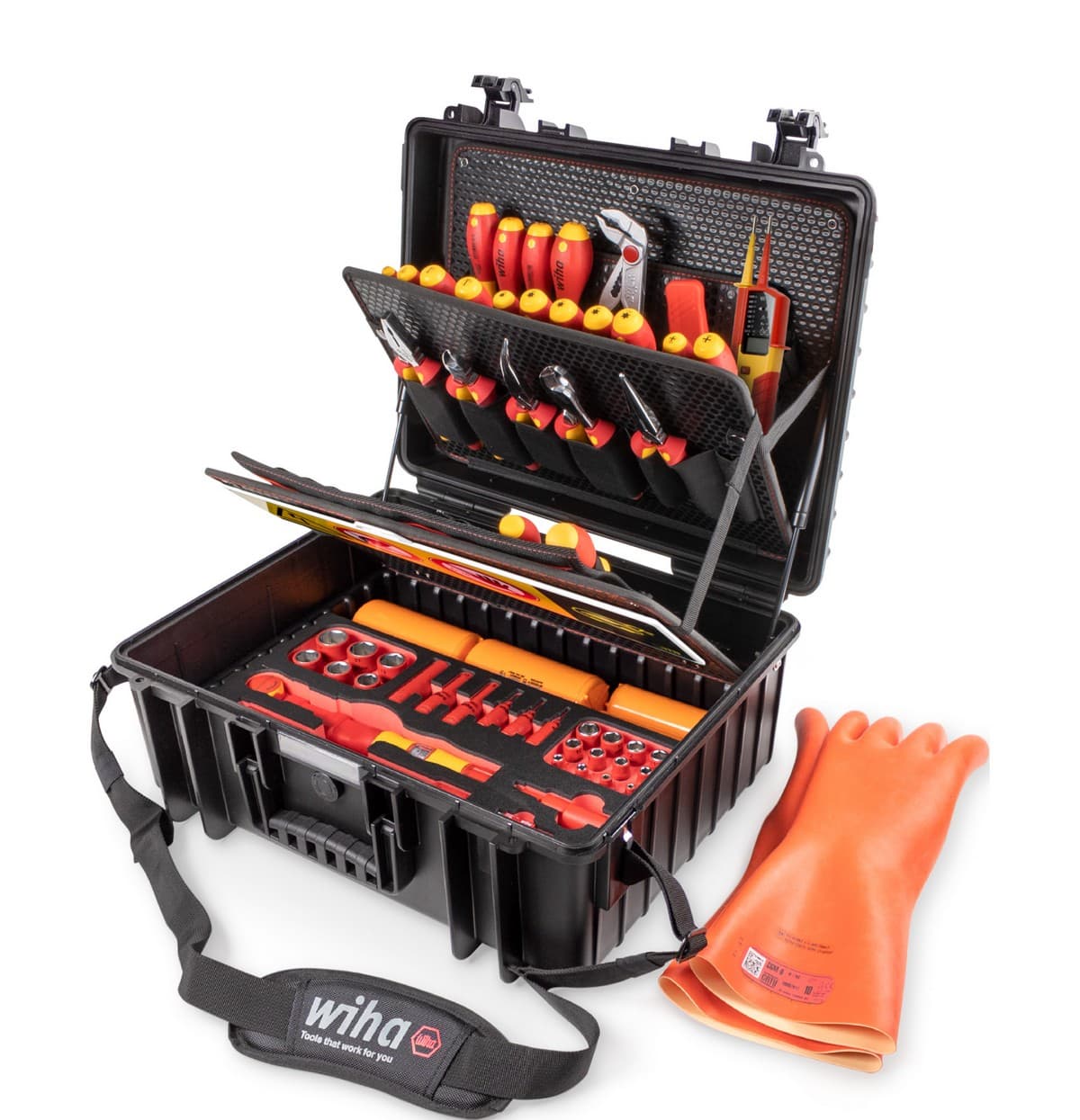 Wiha 44198 set alata u koferu XL eMobiliti 77 delova - slika 4