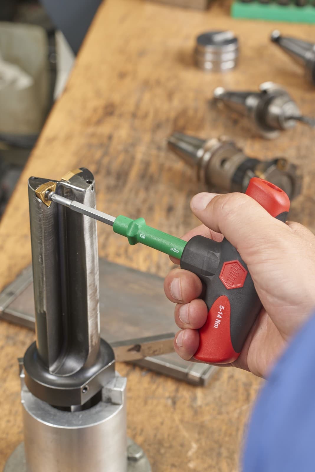 Wiha 29234 Moment odvijač sa T-ručkom set TorqueVario®-S, 12 delova, podesivi obrtni moment, 5-14 Nm - slika 7