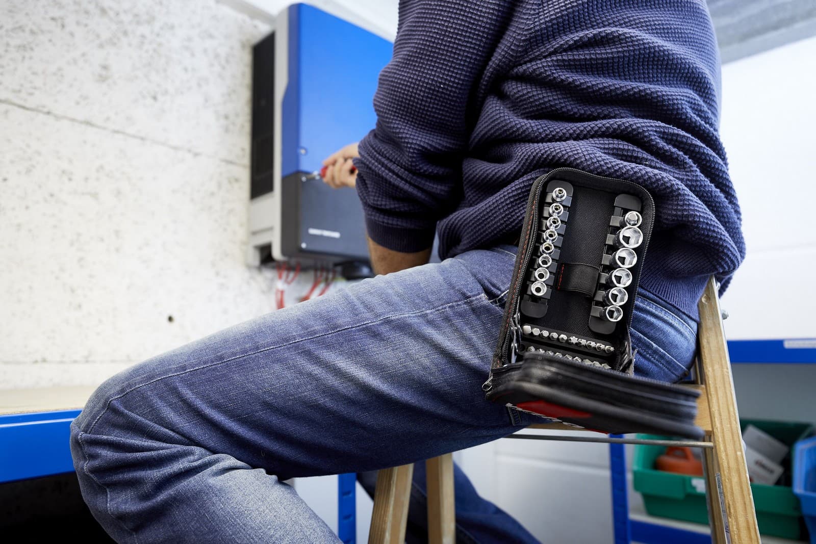 Wiha 44684 Set gedora i bitova 1/4" 40 delova, sa torbicom - slika 20