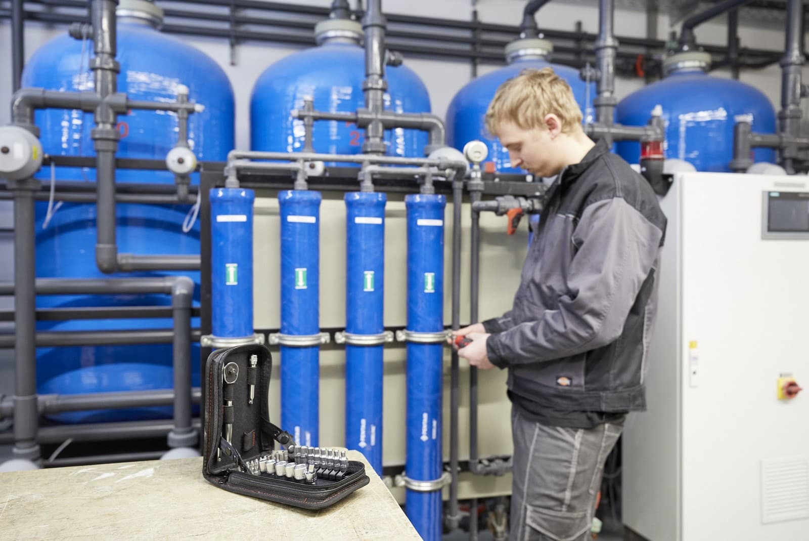 Wiha 44684 Set gedora i bitova 1/4" 40 delova, sa torbicom - slika 13