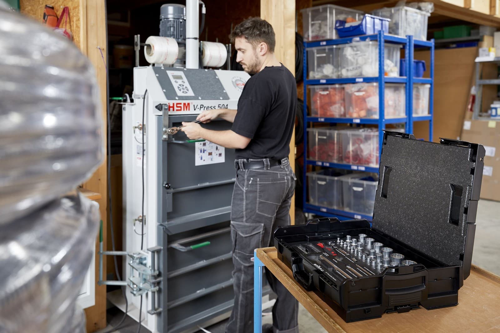 Wiha 44685 set gedora i bitova, 1/4" i 1/2", 60 delova, u L-Boxxu - slika 18