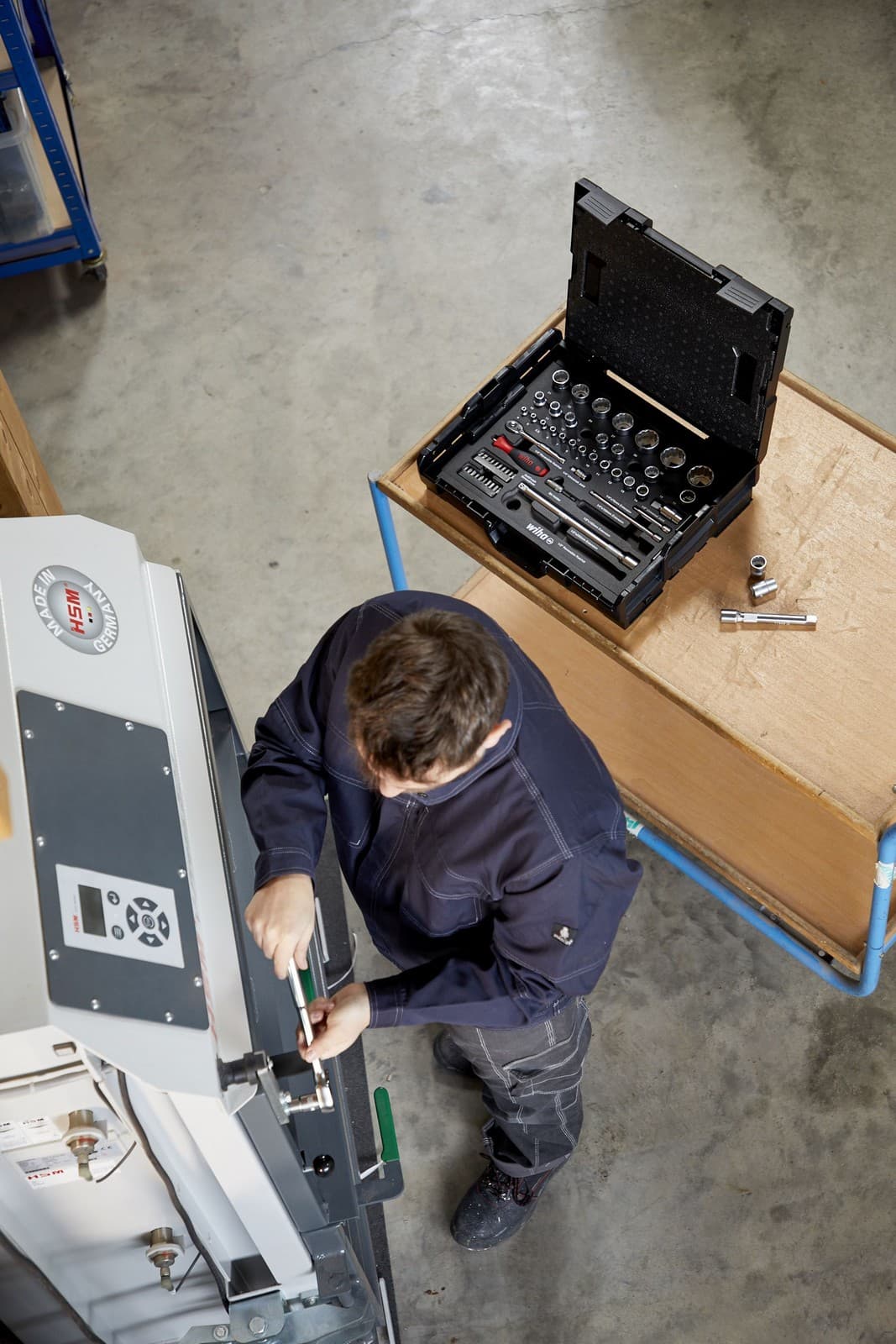 Wiha 44685 set gedora i bitova, 1/4" i 1/2", 60 delova, u L-Boxxu - slika 17