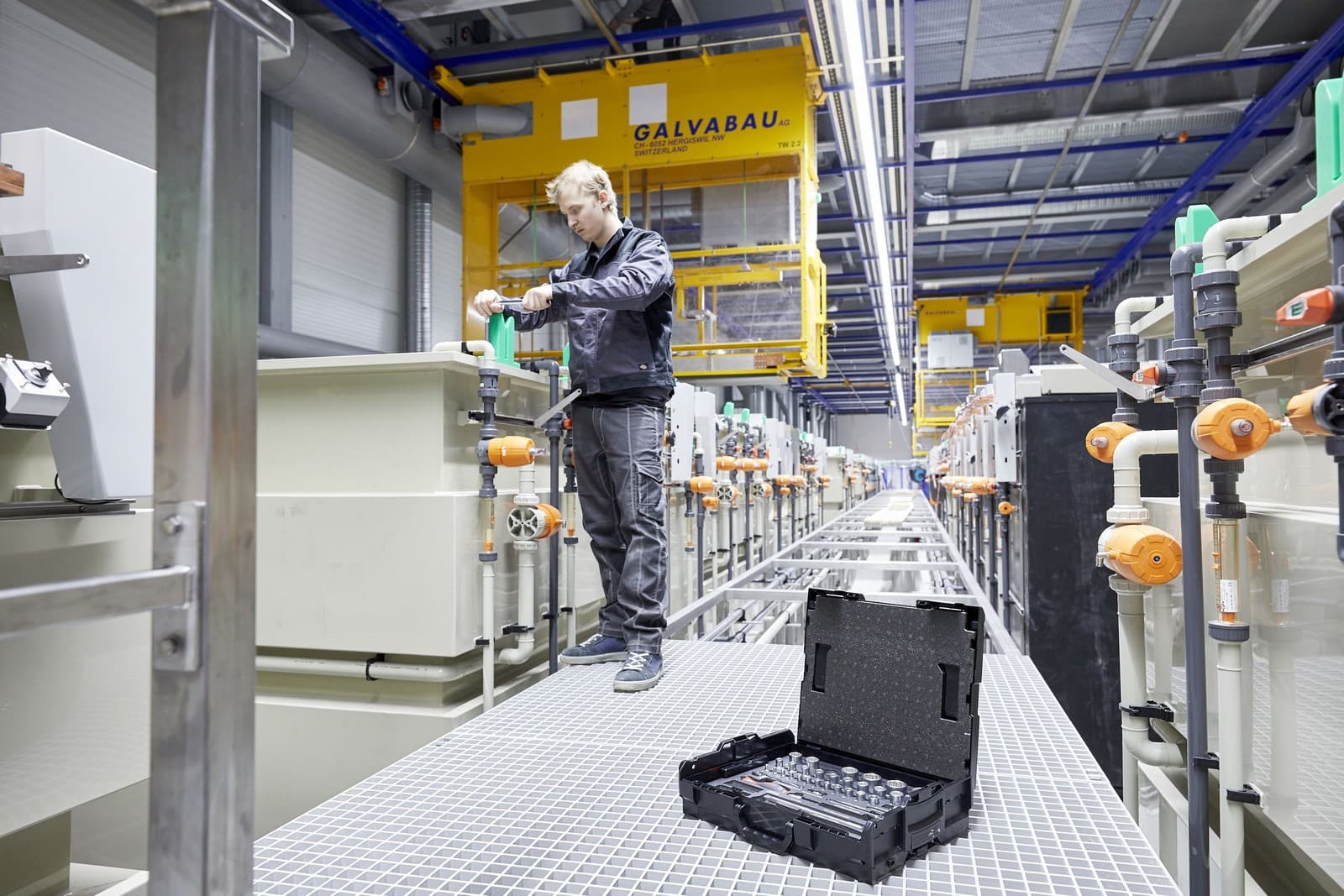 Wiha 44685 set gedora i bitova, 1/4" i 1/2", 60 delova, u L-Boxxu - slika 12