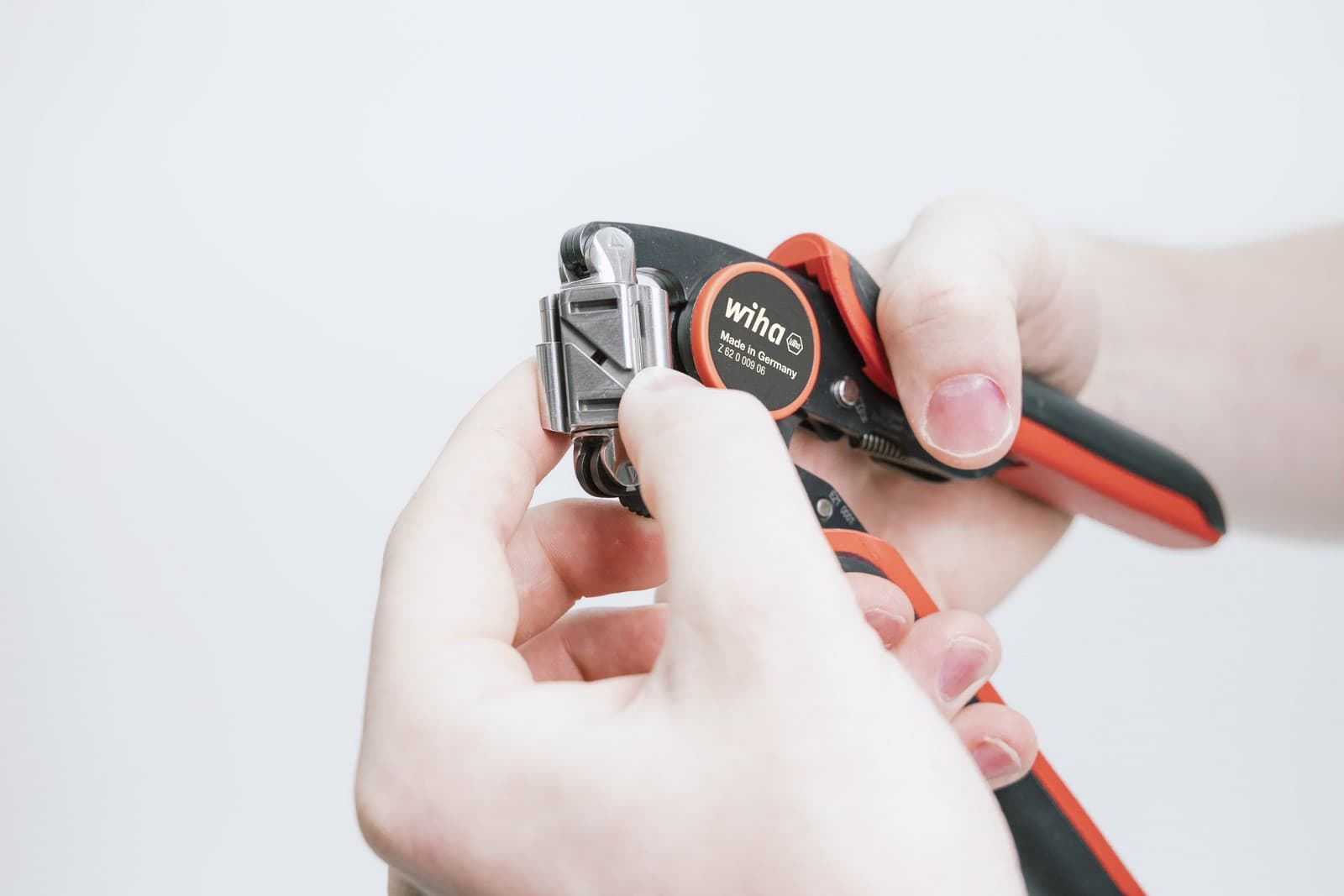 Wiha 45223 automatska krimp klešta, kvadratno krimpovanje, 193 mm - slika 5