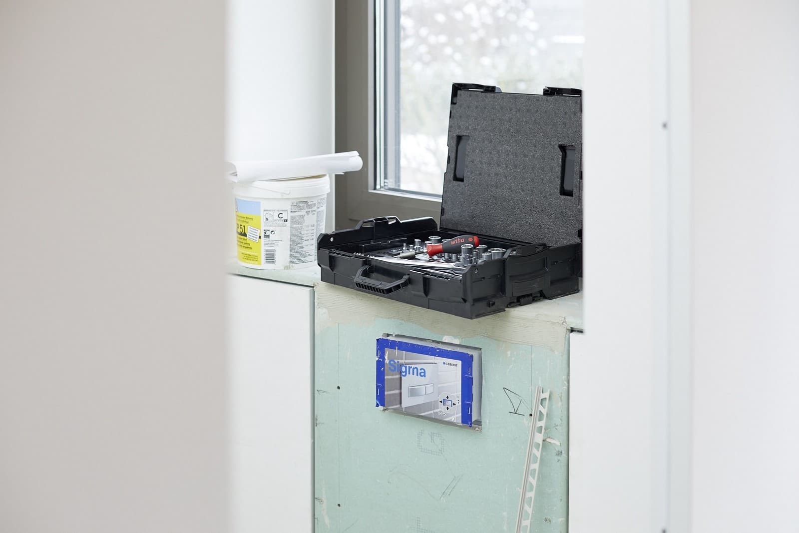 Wiha 44685 set gedora i bitova, 1/4" i 1/2", 60 delova, u L-Boxxu - slika 3