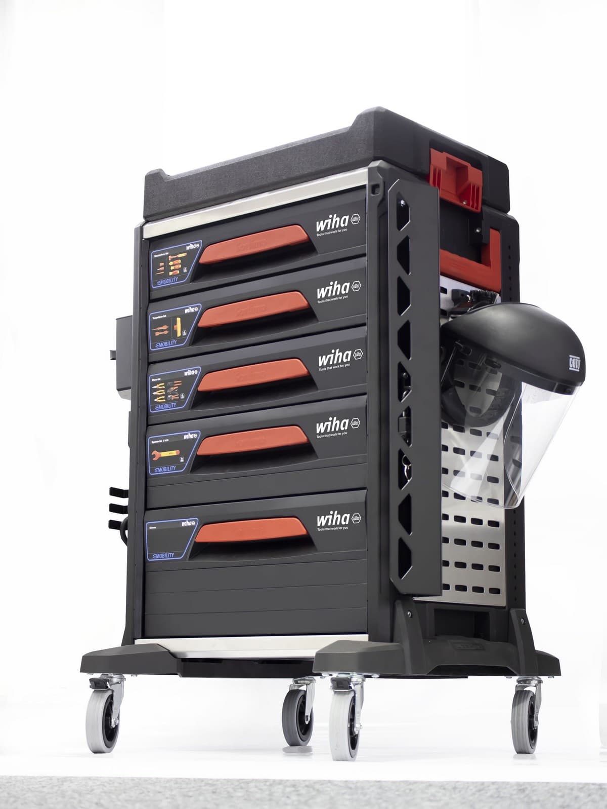 Wiha 44423 Radionička kolica eMobility 113 delova - slika 8