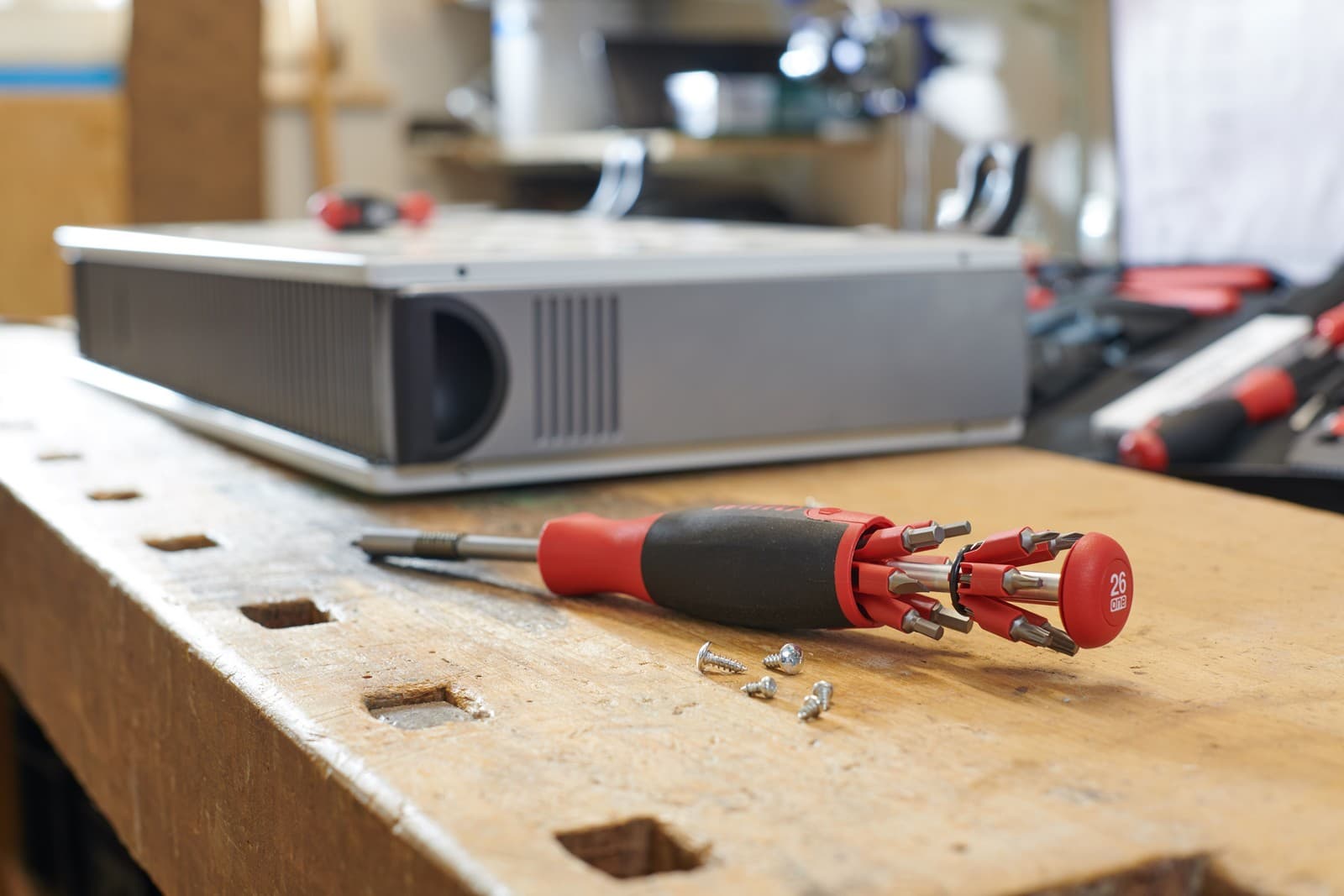 Wiha 43895 odvijač sa bitovima, sa 13 dvostrukih bitova, 1/4" - slika 3