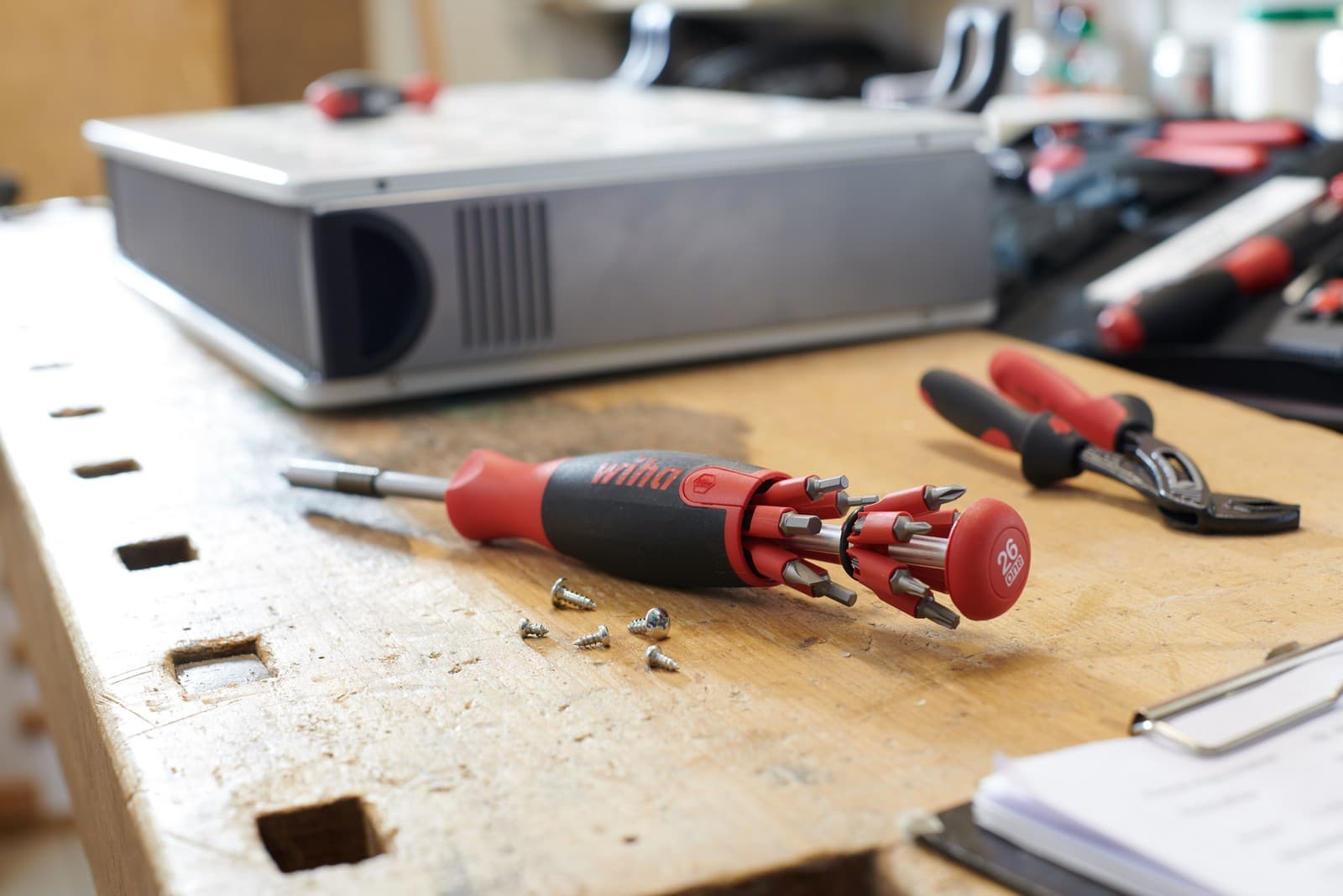 Wiha 43895 odvijač sa bitovima, sa 13 dvostrukih bitova, 1/4" - slika 4