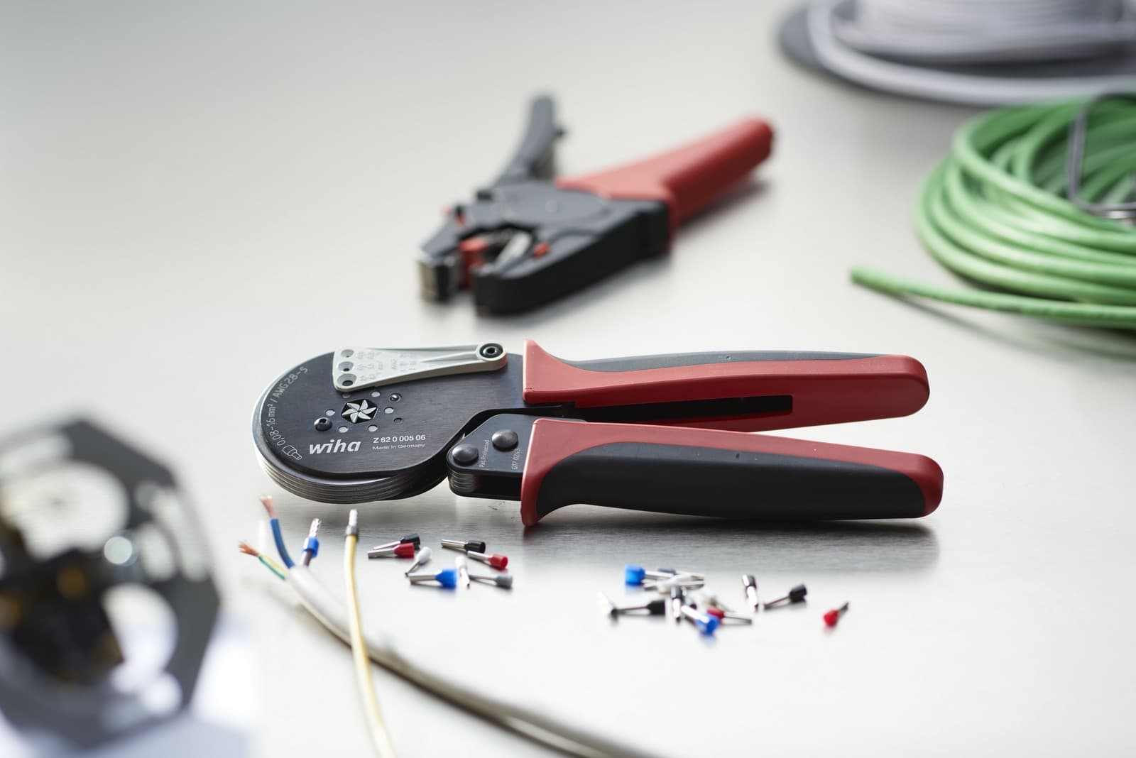 Wiha 41246 automatska krimp klešta, šestougaono krimpovanje, 210 mm - slika 3