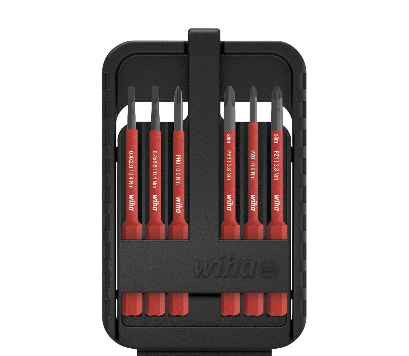Wiha 43160 set bitova slimBit VDE, Phillips, Pozidriv 6 delova, sa kutijom - slika 5