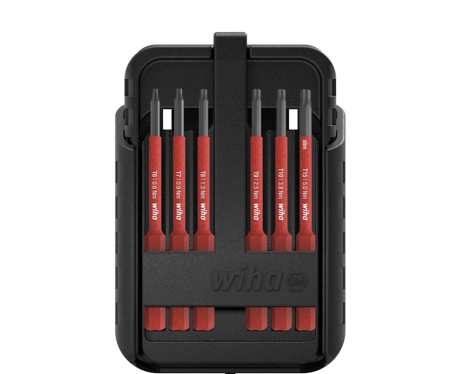 Wiha 43161 slimBit električarski set bitova Torx®, Torx Plus®, 15 delova, u kutiji, kuka za kaiš - slika 6