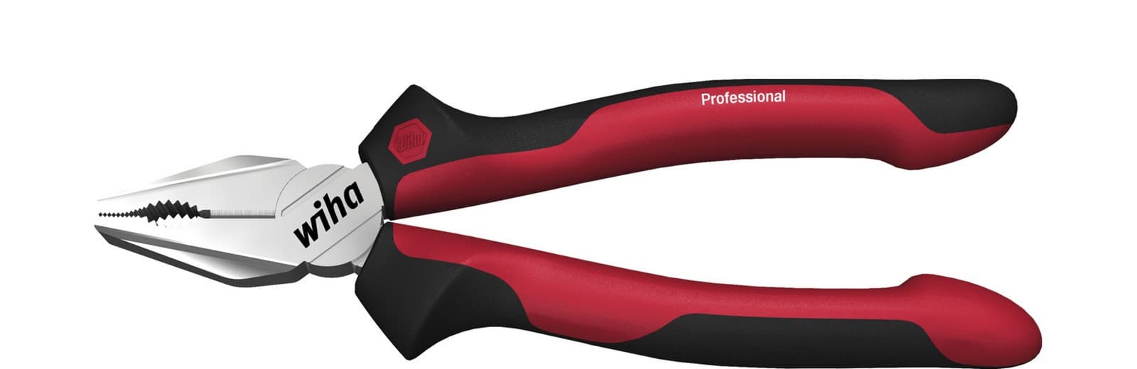 Wiha 26707 kombinovana klešta Professional, DynamicJoint® i OptiGrip sa ekstra dugom reznom ivicom, 180mm - slika 2