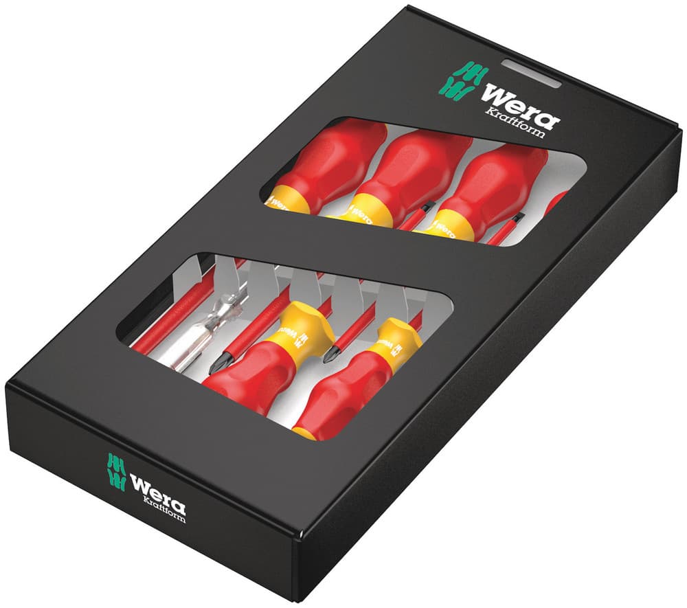 Wera  1160 I / 1165 I / 7 Set odvijača Kraftform Comfort VDE i glinerica, 7 komada, 05031576001 - slika 7