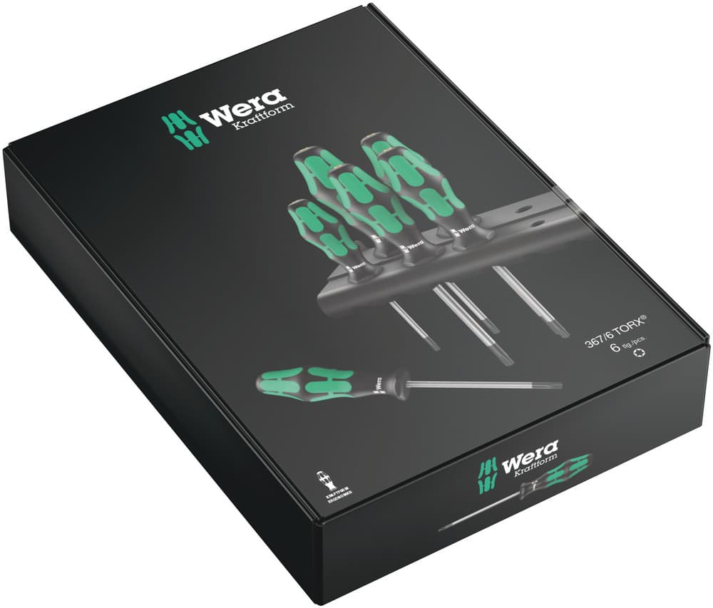 Wera 367/6 TORX® set odvijača Kraftform Plus, 6 komada, 05028062001 - slika 9