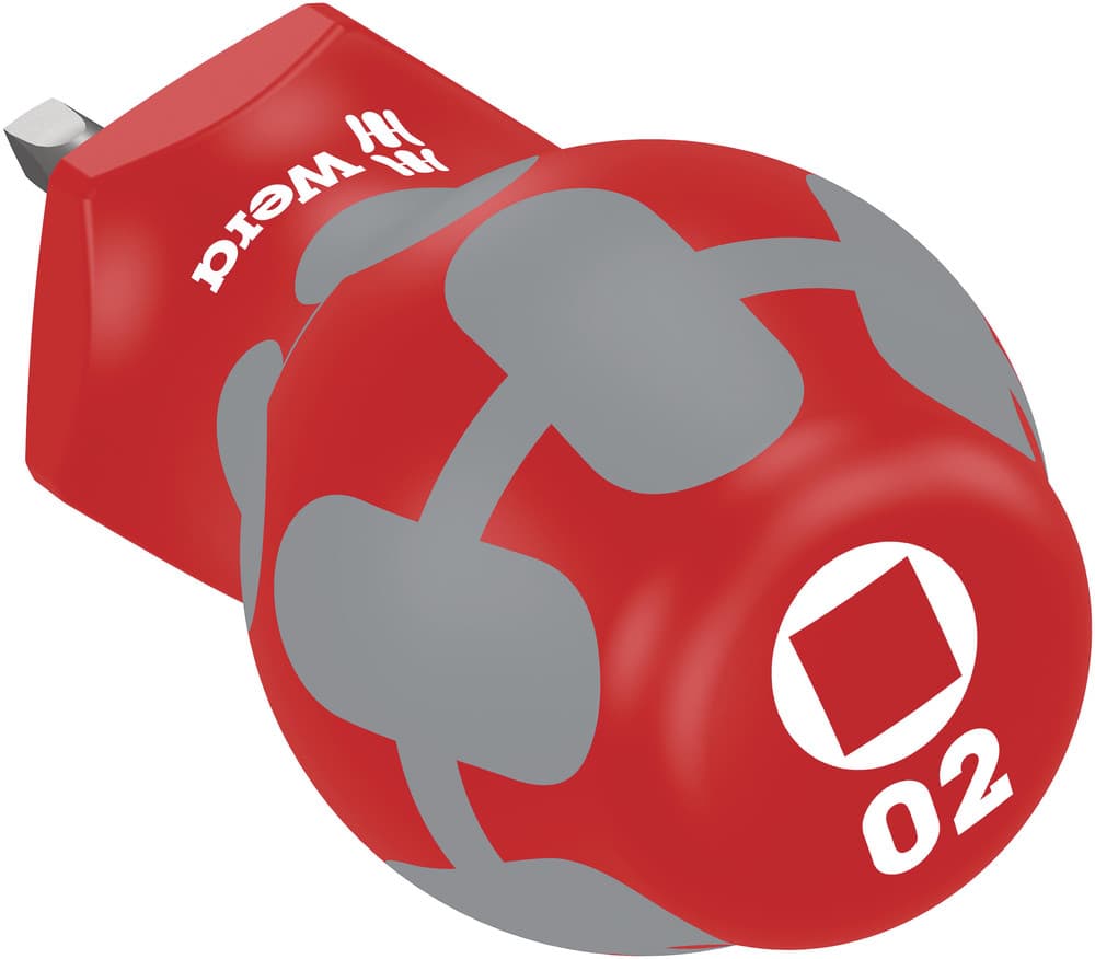 Wera 368 Stubby Odvijač za vijke kvadratnih glava, # 1 x 25 mm, 05008863001 - slika 5