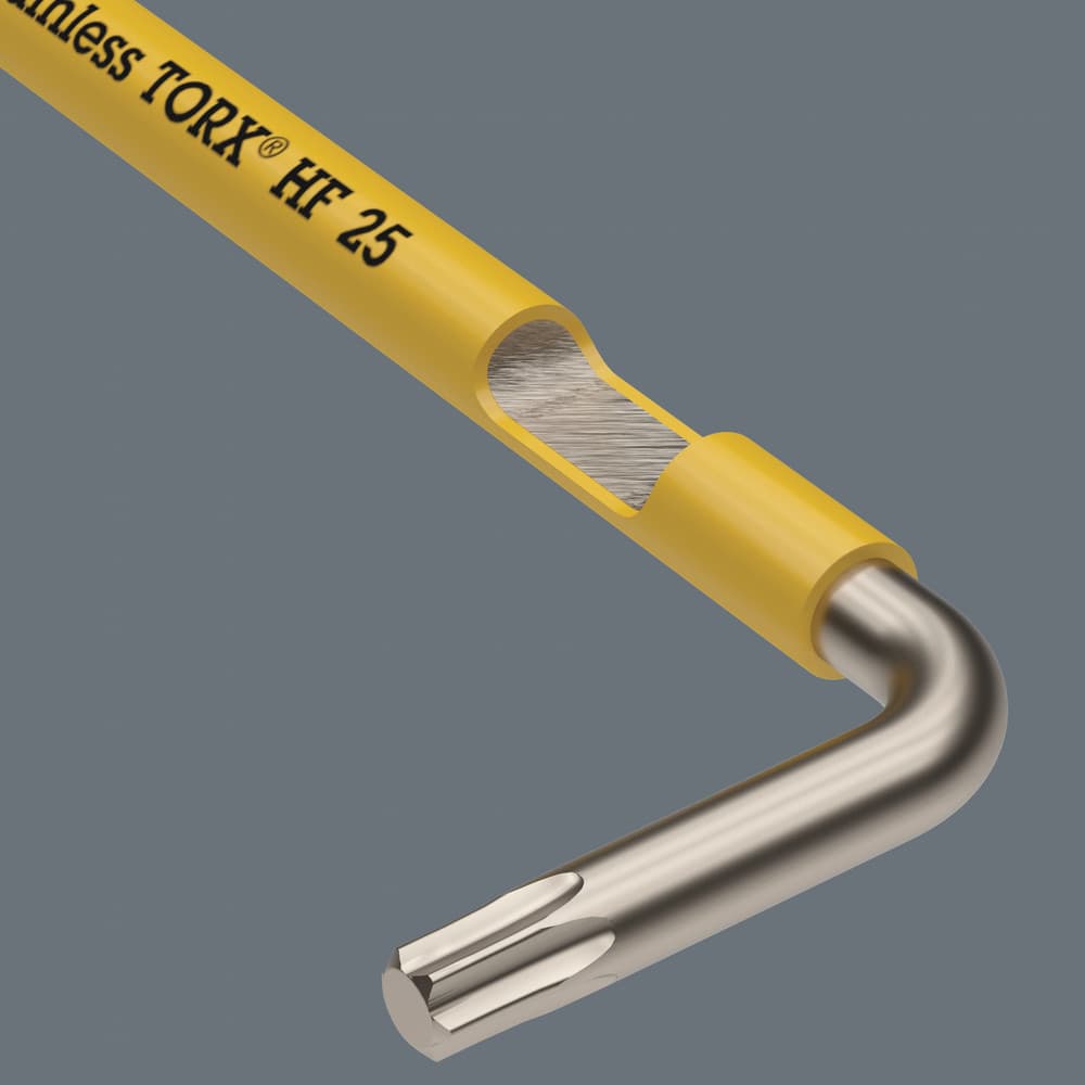 Wera 3967 SXL HF TORX® Imbus ključ Multicolour, dugački, nerđajući, TX 10 x 112 mm, 05022682001 - slika 5