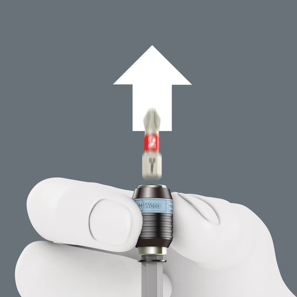 Wera 3888/4/1 x Rapidaptor držač bitova, nerđajući, 1/4" x 50 mm, 05071100001 - slika 3