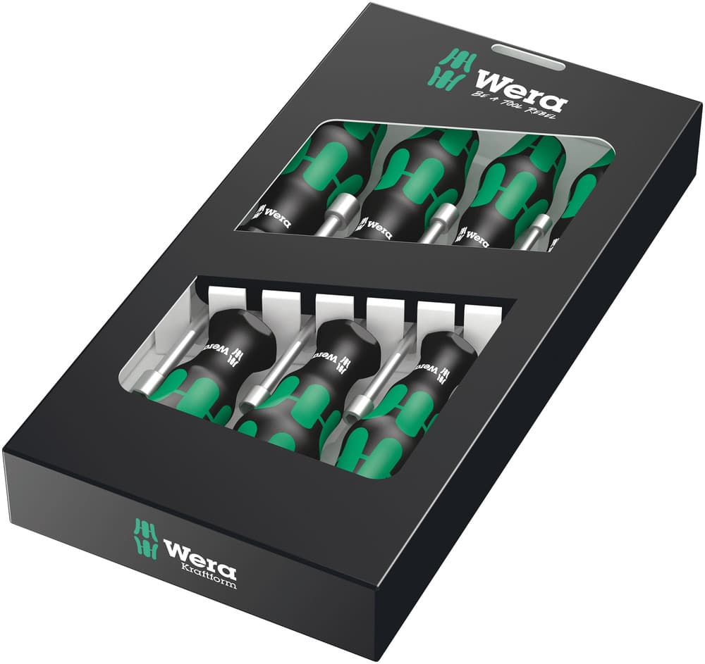 Wera 395 HO / 7 SM nasadni odvijač Set, 7 komada, 05029510001 - slika 8