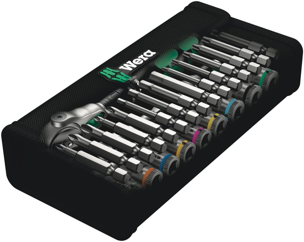 Wera 8100 SA 6 Zyklop set gedora, 1/4", metrički, 28 komada, 05004016001 - slika 9