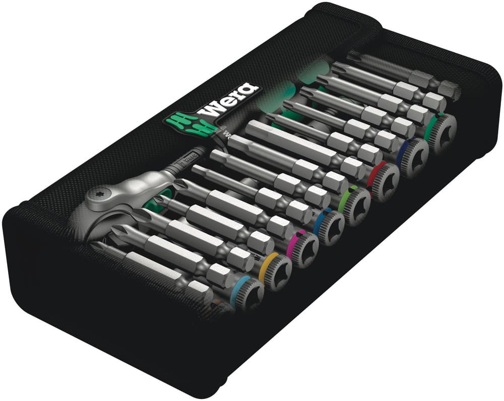 Wera 8100 SA 9 Zyklop set gedora, 1/4", Imperial, 28 komada, 05004019001 - slika 9