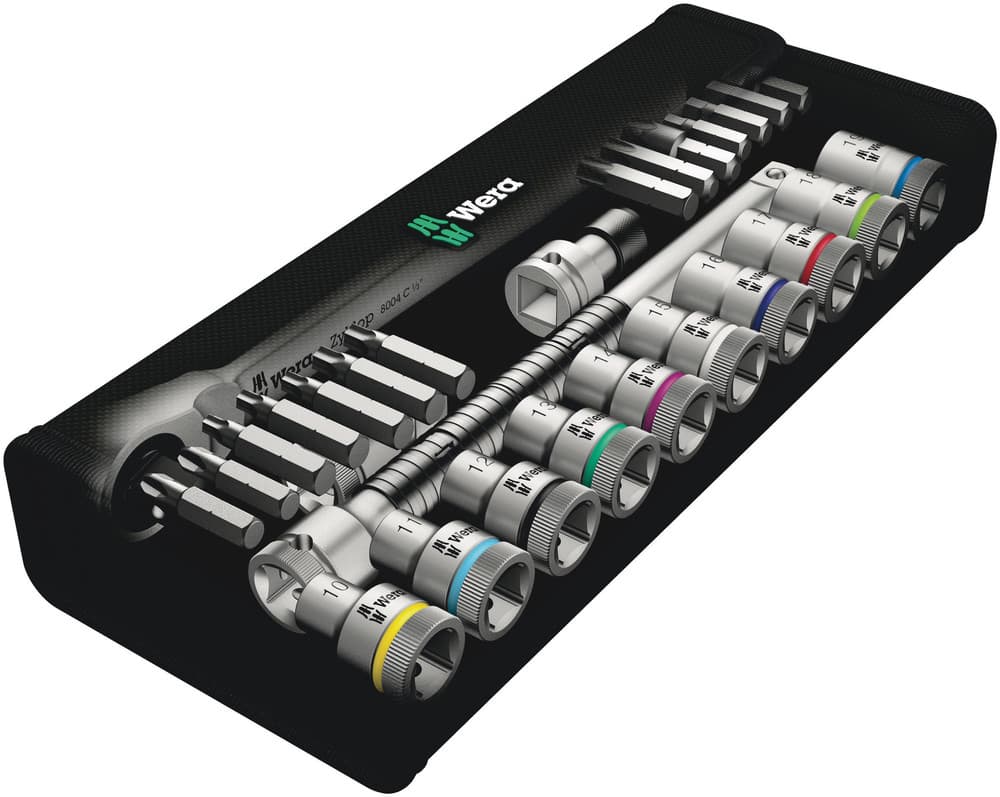 Wera 8100 SC 8 Zyklop set gedora, 1/2", metrički, 28 komada, 05004078001 - slika 8