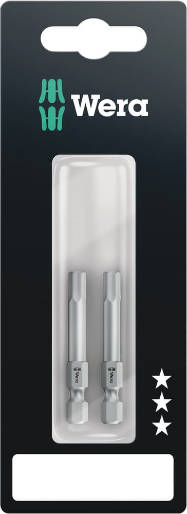 Wera 1x 840/4 Z bit, 3 x 50 mm, 2 komada, 05073058001 - slika 2