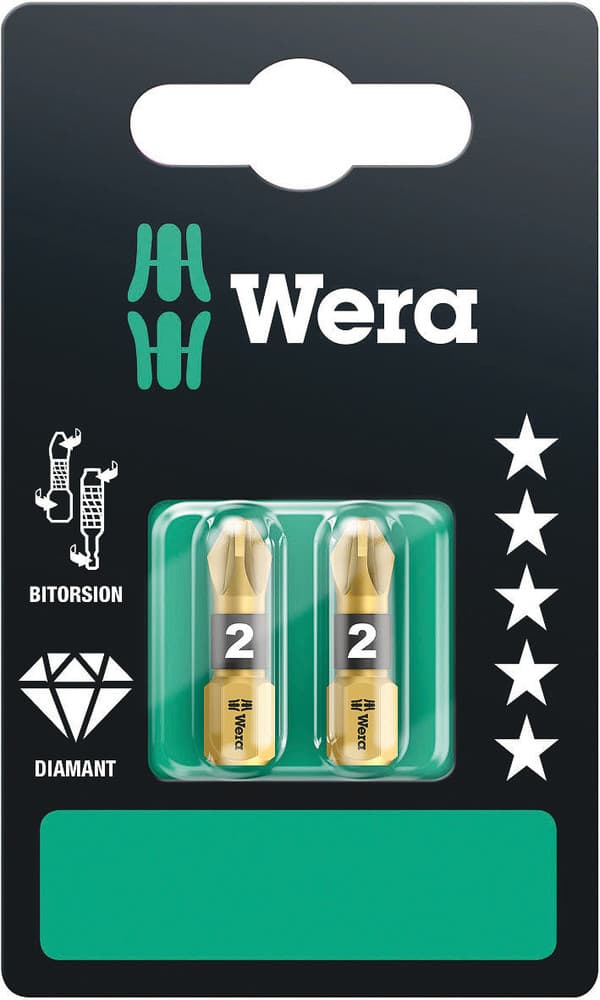 Wera 855/1 BDC bit, PZ 3 x 25 mm, 05073338001 - slika 10