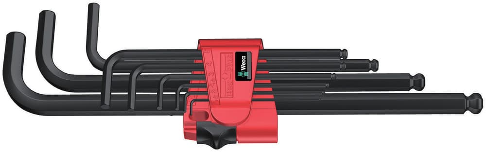 Wera  950/9 Hex-Plus 6 set imbus ključeva, metrički, BlackLaser, 9 komada, 05073596001 - slika 8