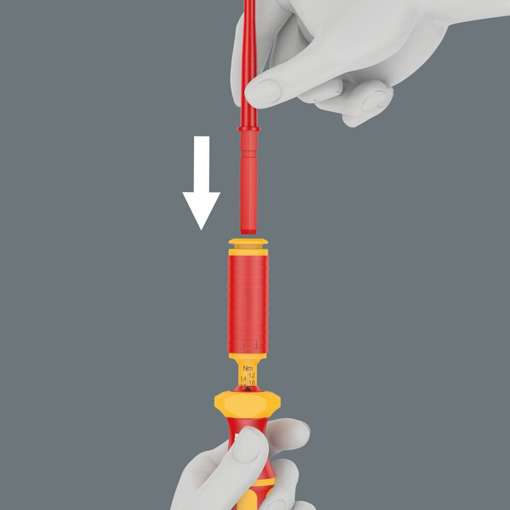 Wera VDE Kraftform moment odvijač , 7440 VDE x 0,3-1.2 Nm, 05074752001 - slika 8