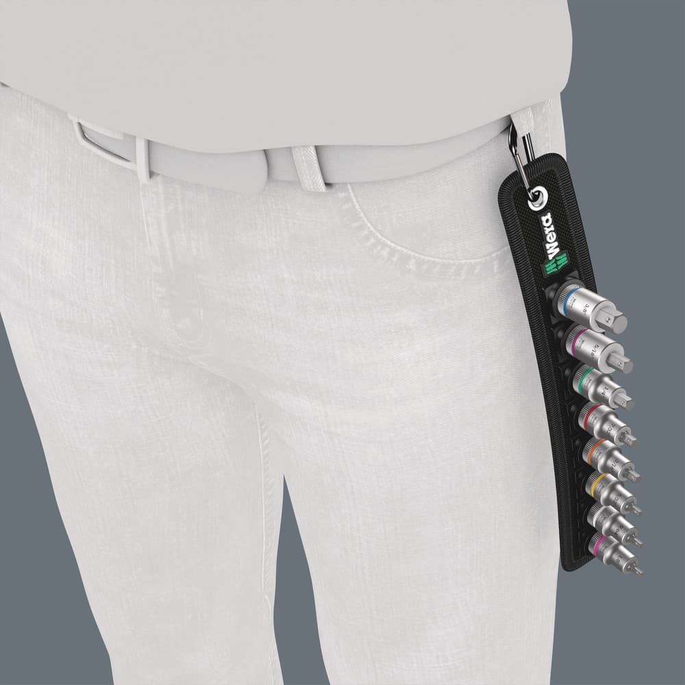 Wera Pojas B Imperial 1 Zyklop sa setom gedora, 3/8", 8 komada, 05003974001 - slika 9